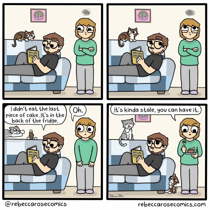 42 Comics With Weird And Unexpected Endings By Rebecca Rose (New Pics)