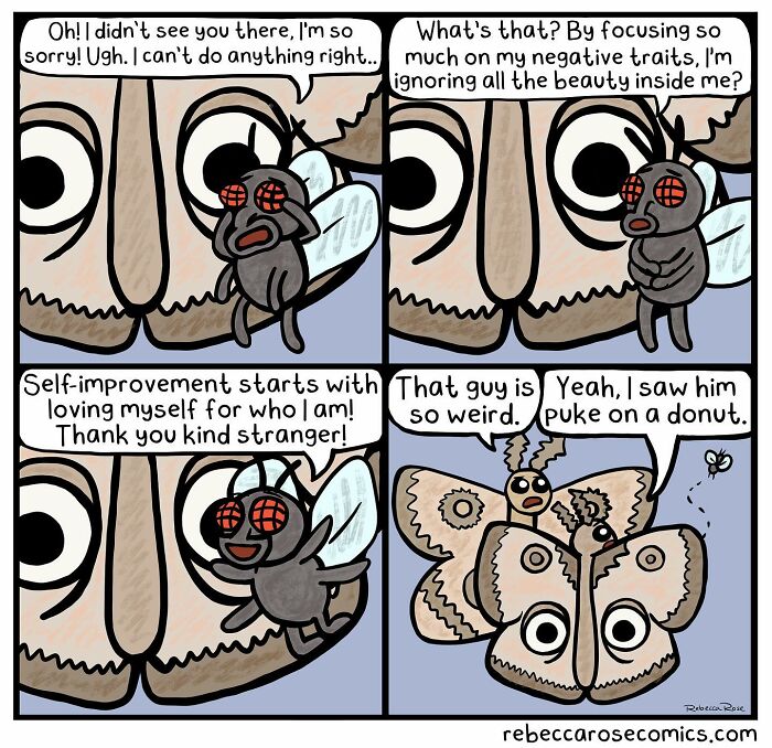 42 Comics With Weird And Unexpected Endings By Rebecca Rose (New Pics)