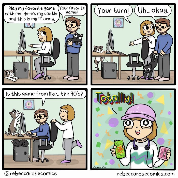 42 Comics With Weird And Unexpected Endings By Rebecca Rose (New Pics)