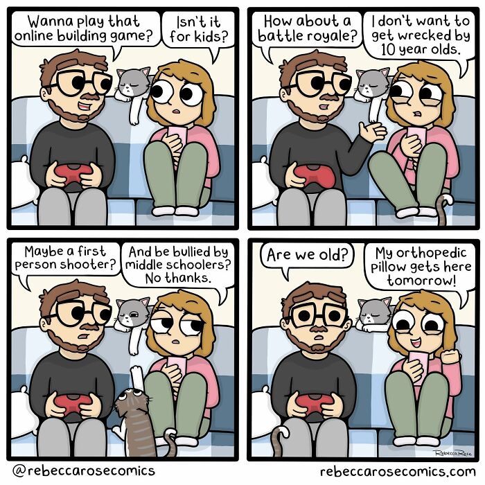 42 Comics With Weird And Unexpected Endings By Rebecca Rose (New Pics)