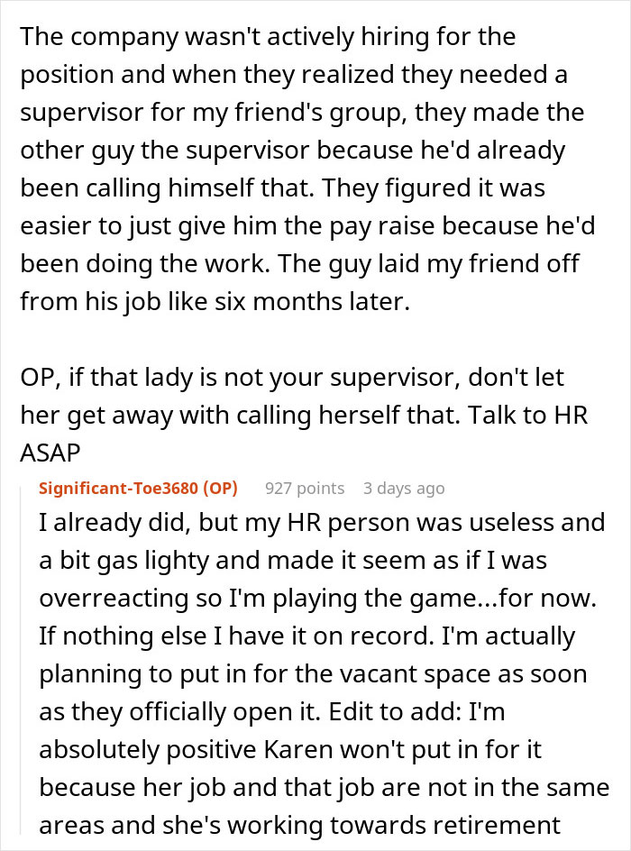 Power-Tripping Karen Acts Like A Coworker Is Her Assistant, Comes To Regret It