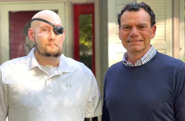 &ldquo;I Don&rsquo;t Want To Wear A Mask&rdquo;: Veteran Who Lost Half Of His Face Receives Eyeball Transplant