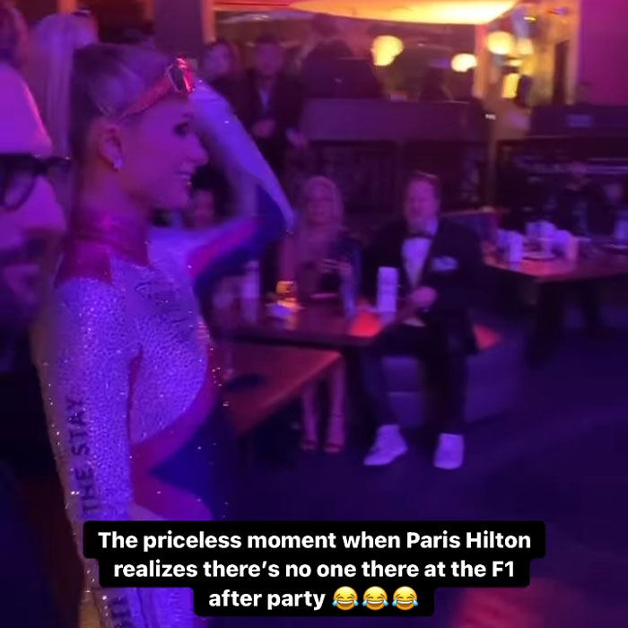 “Priceless Moment” Shows Paris Hilton Walking Into Las Vegas Party And Realizing Nobody Was There “Priceless Moment” Shows Paris Hilton Walking Into Las Vegas Party And Realizing Nobody Was There