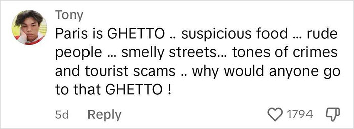 American Goes Viral Explaining Why No One Should Ever Eat Parisian Street Food American Goes Viral Explaining Why No One Should Ever Eat Parisian Street Food