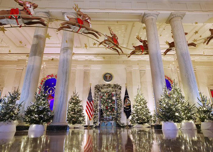 Experts React To Jill Biden And Melania Trump&rsquo;s Dramatically Different White House Christmas Decor