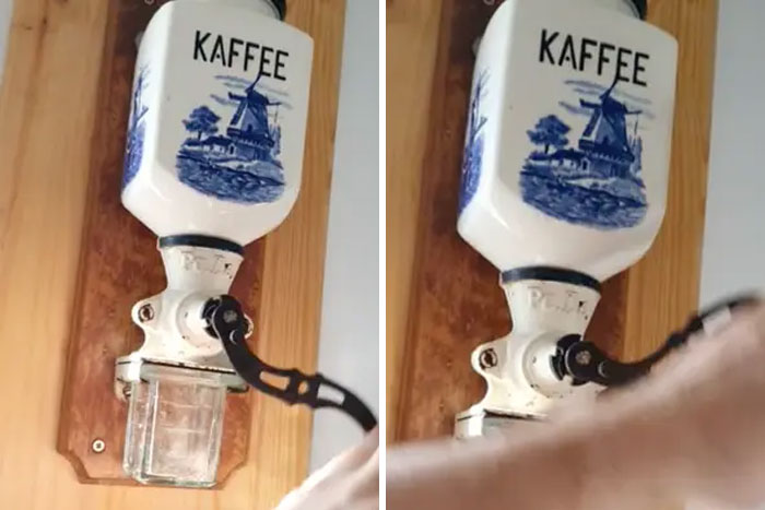 My 1910 Pe.de. Dienes Coffee Grinder - Still In Daily Use