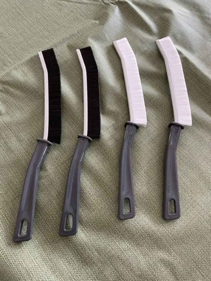 Seize The Grime With Crevice And Gap Cleaning Brush - No Corner Is Too Tight For This Right Brush!