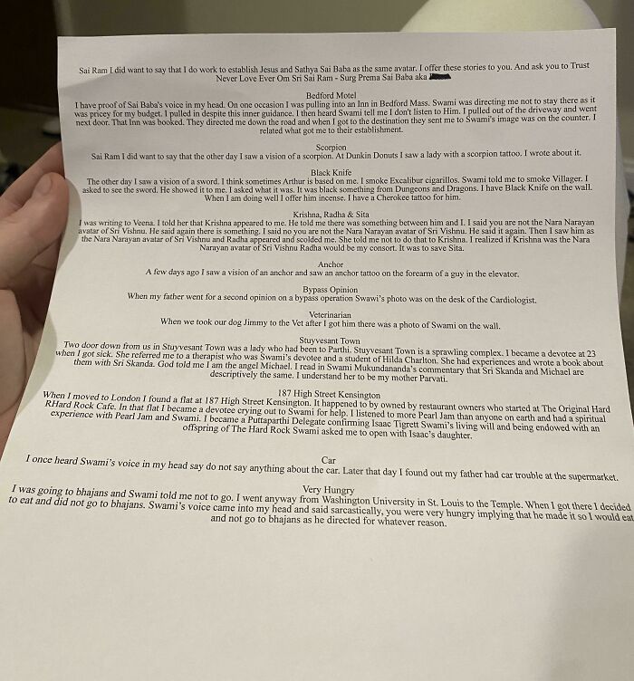 Someone Slid This Under My Apartment Door Today…