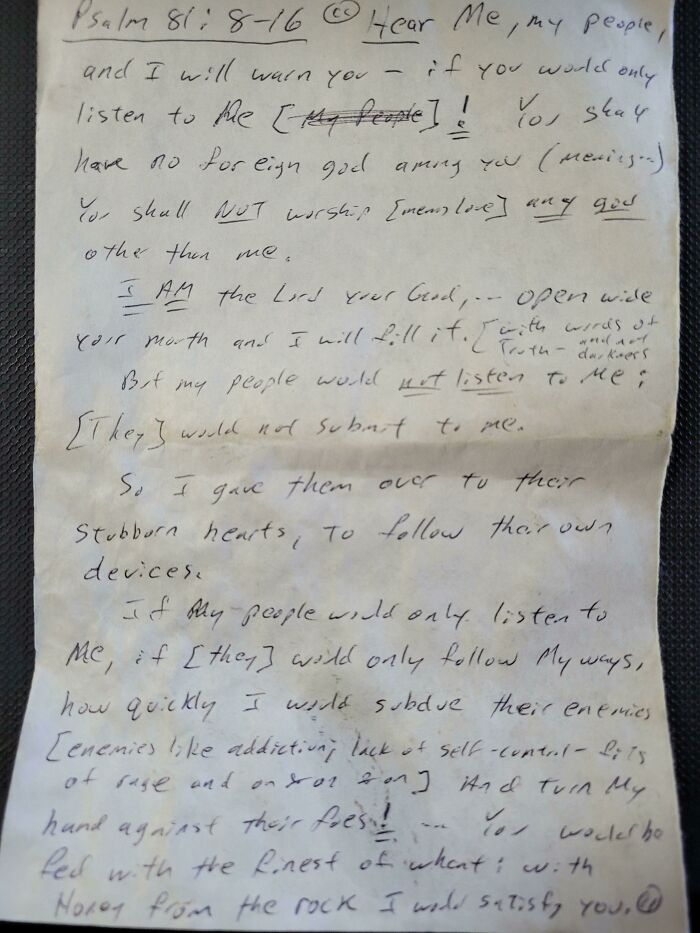 Found This Outside My Door On A Very Windy Day