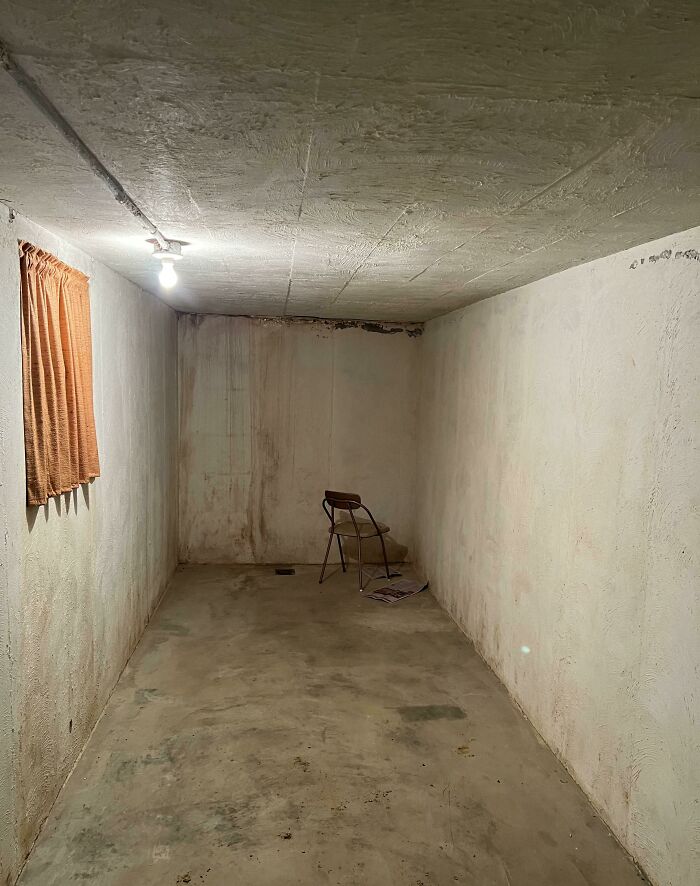 Went Exploring At Our Local Abandoned High School. Found This In The Basement