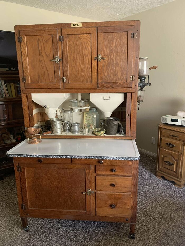 My Wifes Nana Has An Awesome Hoosier That I Know You All Will Appreciate