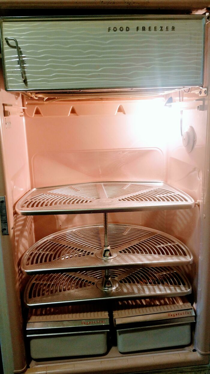 No More Ice Daggers...freshly Defrosted Food Freezer