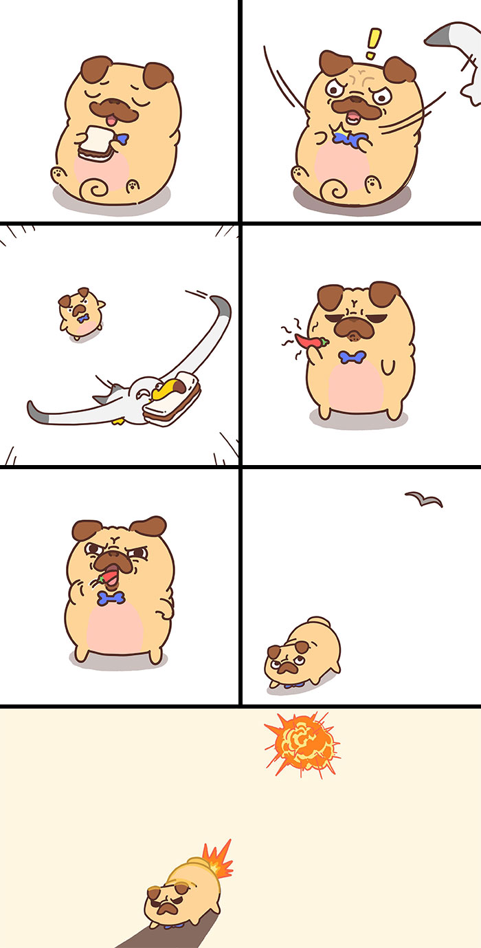 New Simple Single-Panel And Adorable Comics By “Brain Hole Sky” Will Brighten Your Day