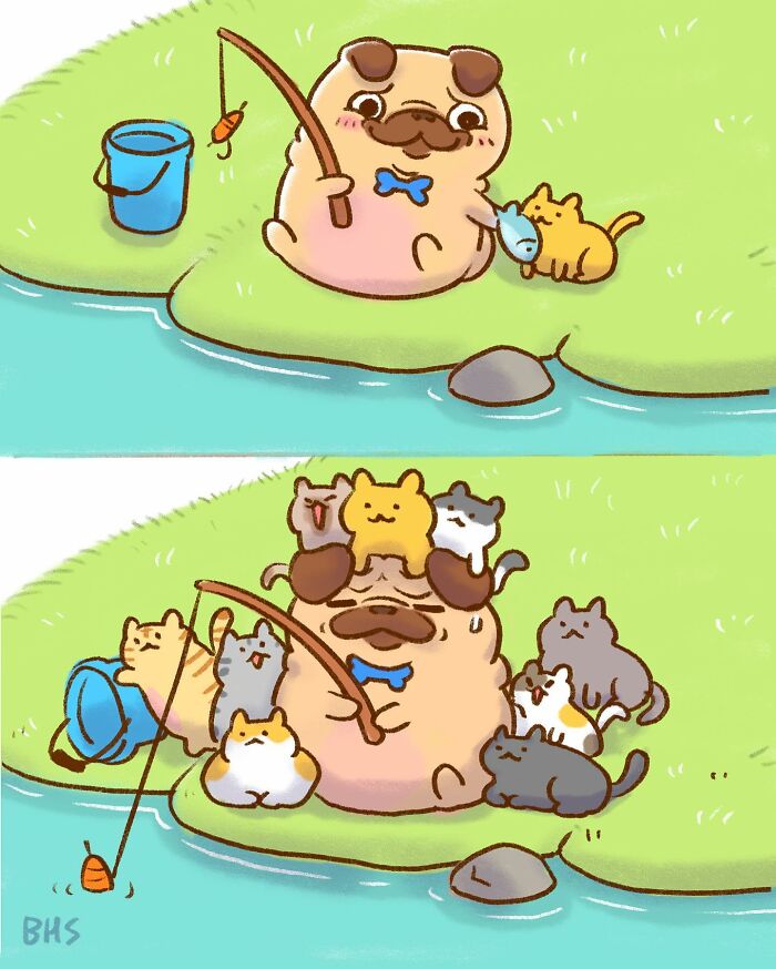 New Simple Single-Panel And Adorable Comics By “Brain Hole Sky” Will Brighten Your Day