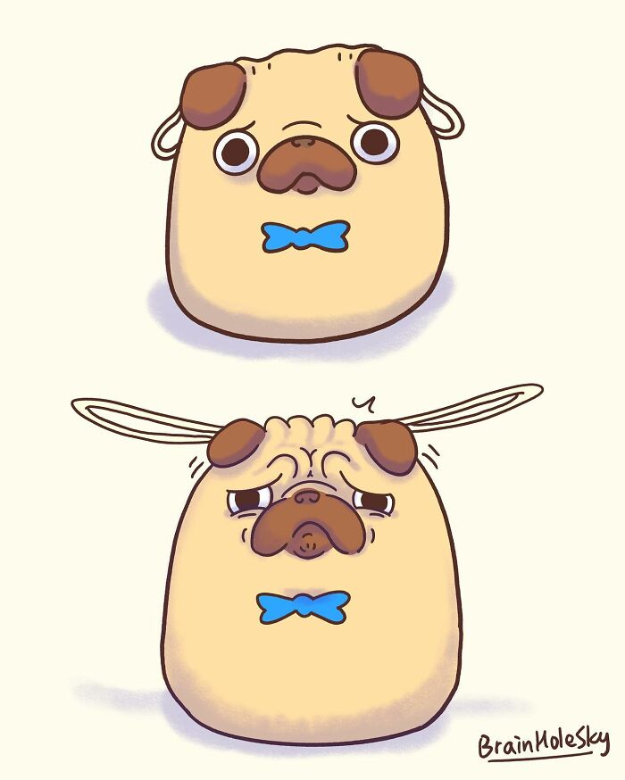 New Simple Single-Panel And Adorable Comics By “Brain Hole Sky” Will Brighten Your Day