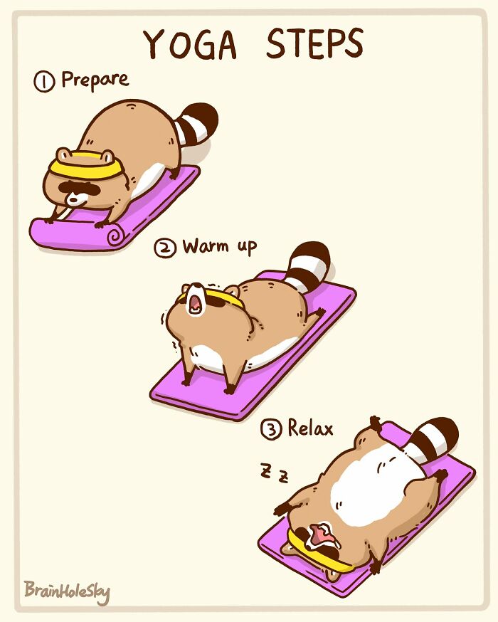 New Simple Single-Panel And Adorable Comics By “Brain Hole Sky” Will Brighten Your Day