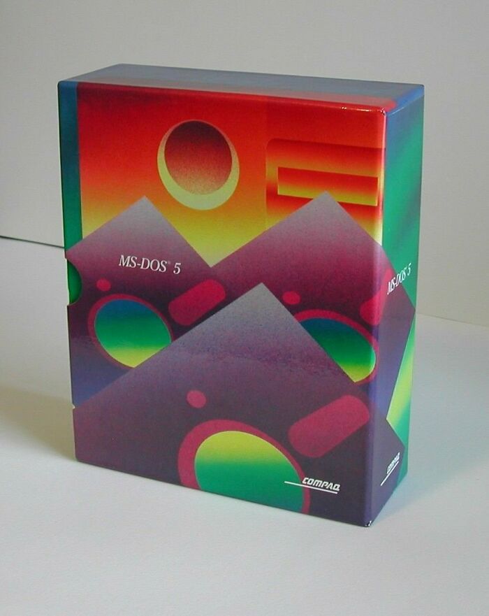 The Box For This Copy Of Ms-Dos 5