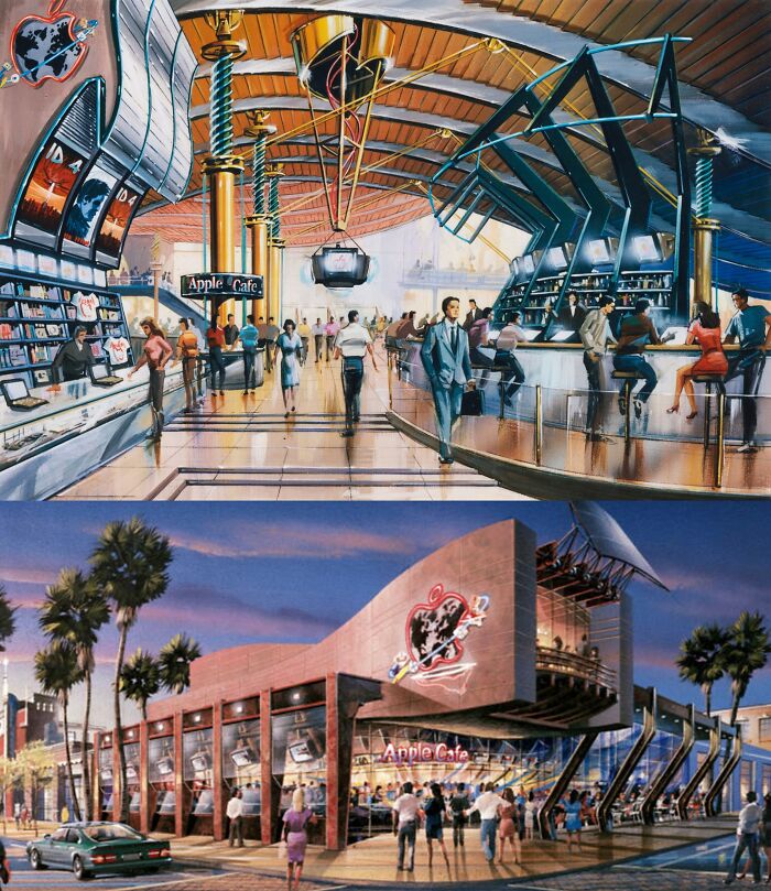 Apple's 90s "Cybercafe" Business Concept