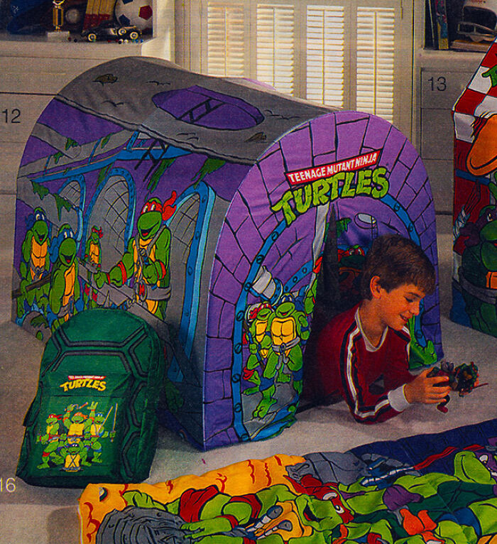 Ninja Turtles Bedroom From 1991 Jcpenney Catalog