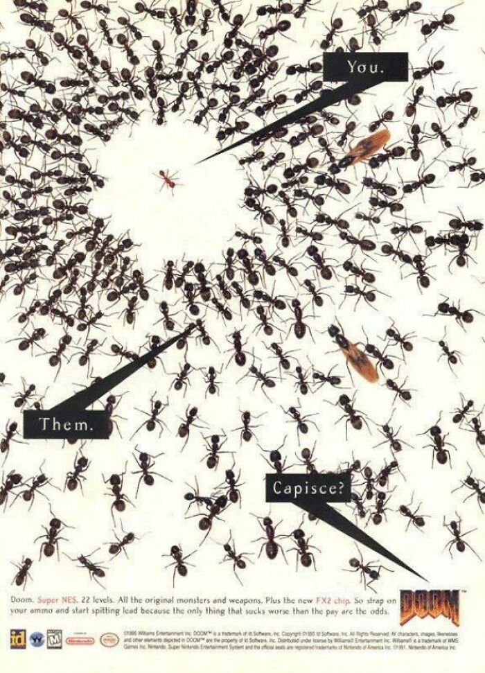 Snes Magazine Ad, For Doom (1995)