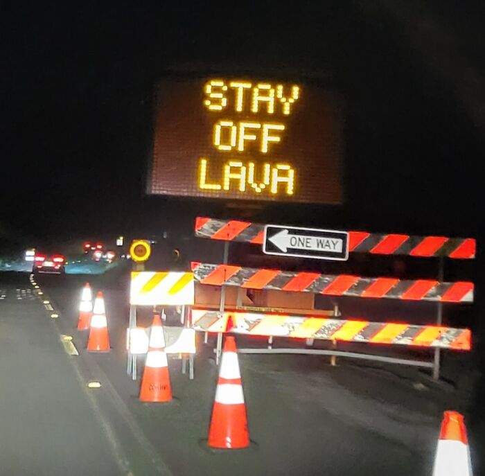 Some Good Advice In The Big Island Of Hawaii