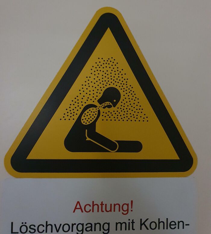 Fire Extinguish System With CO, Risk Of Suffocation