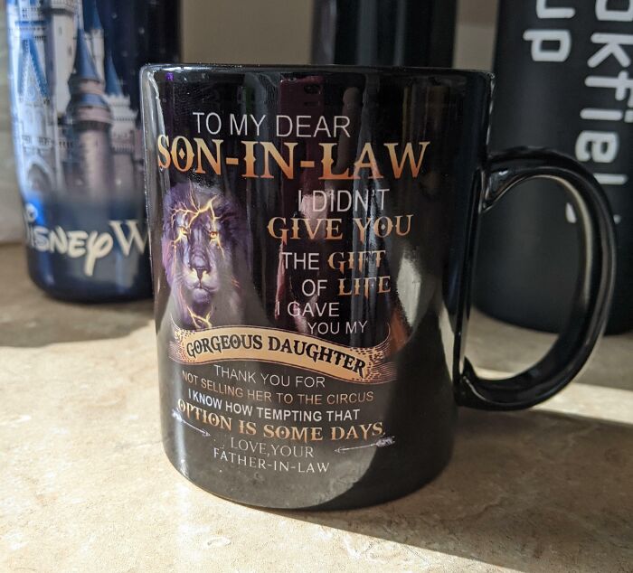 My Husband's Birthday Is This Week. My Parents Gifted Him This