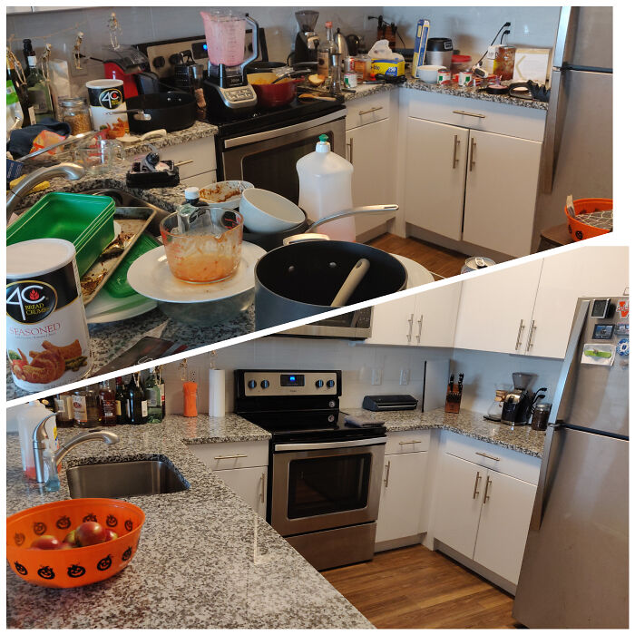 80% Of The Time I Am An Absolute Mess, The Other 20% I Am A Cleaning, Organizing Freak! 