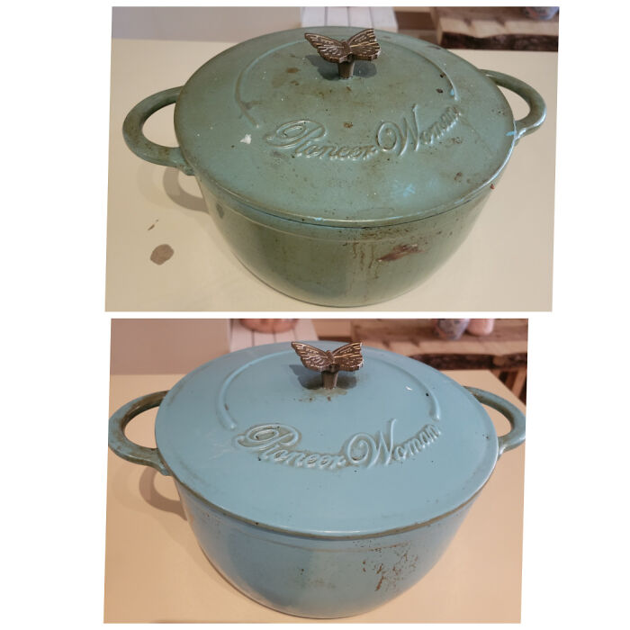 After One Wash With Bar Keepers Friend!