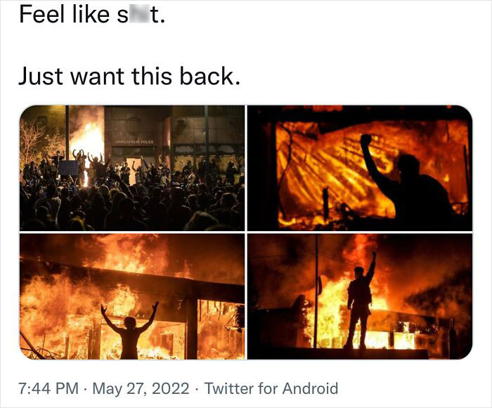 Person Celebrating Peoples Livelihoods Being Destroyed