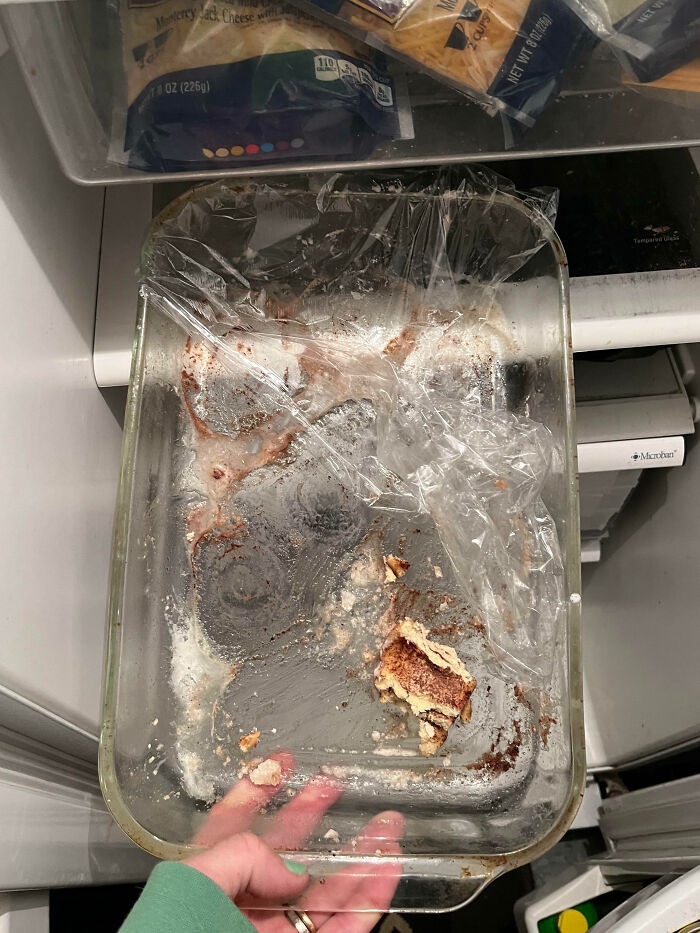 One Of My Adult Kids Left This In The Fridge