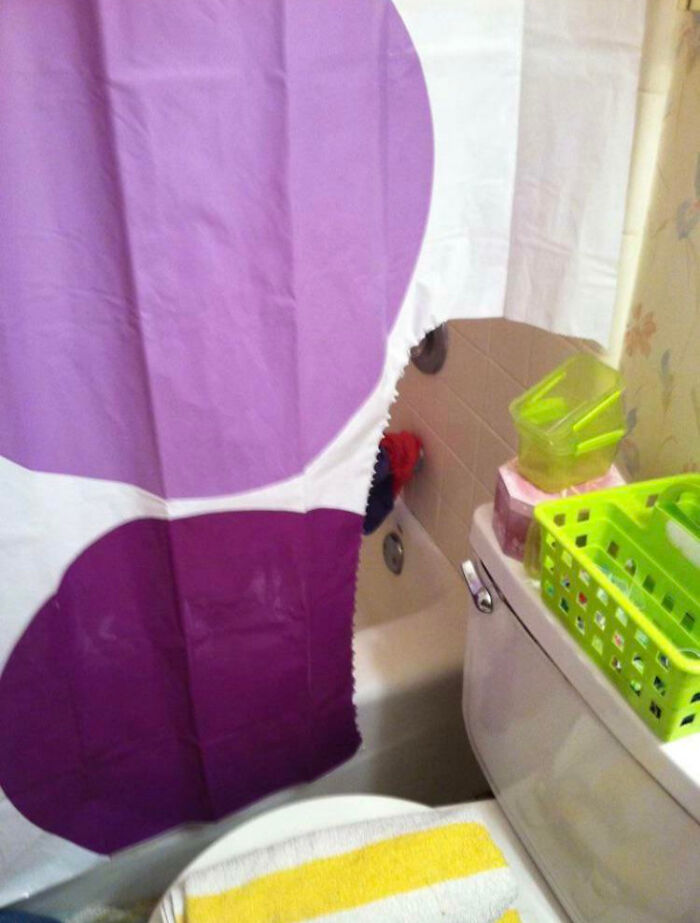 When My Kid Runs Out Of Toilet Paper, She Will Improvise