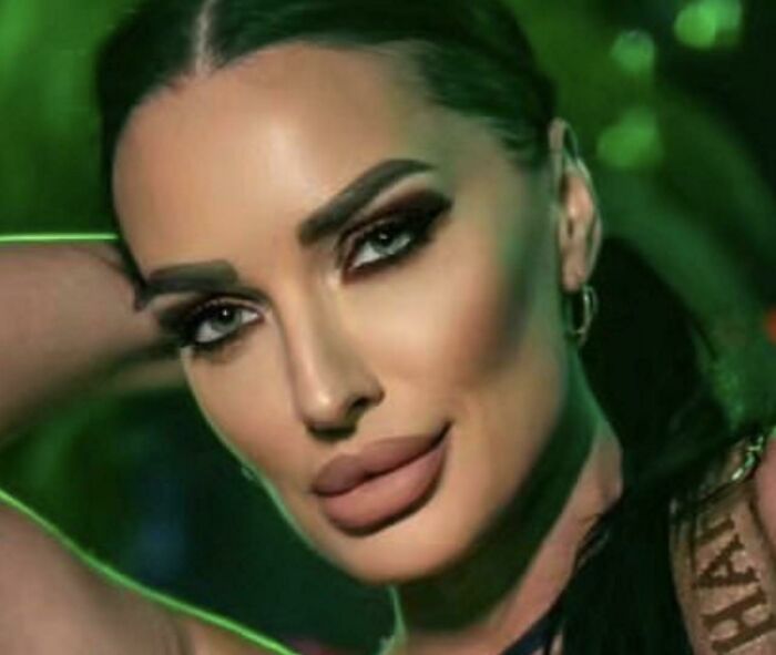 Her Left Brow Has An Escape Plan