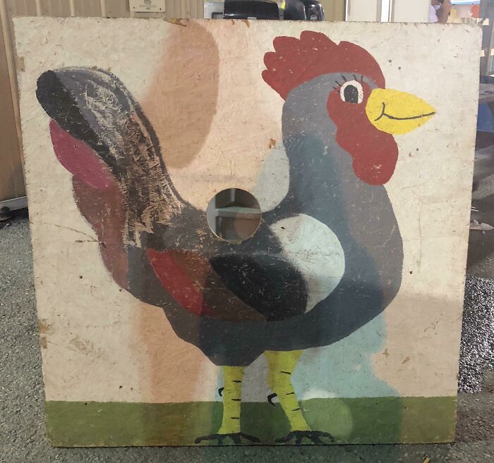 Photo Cutout Board At My Local Fair. Just, What?