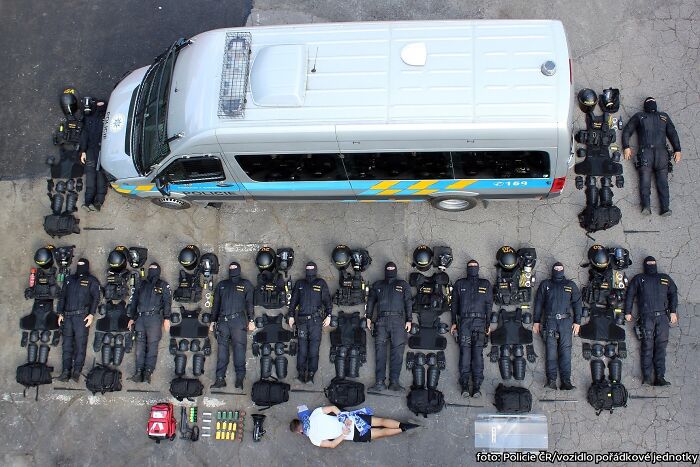 Czech Police Riot Unit