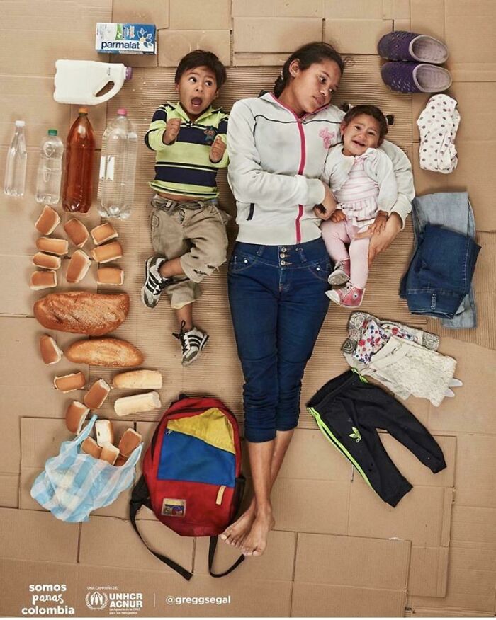 A Venezuelan Immigrant Mother. Taken From The Un Refugee Instagram Account