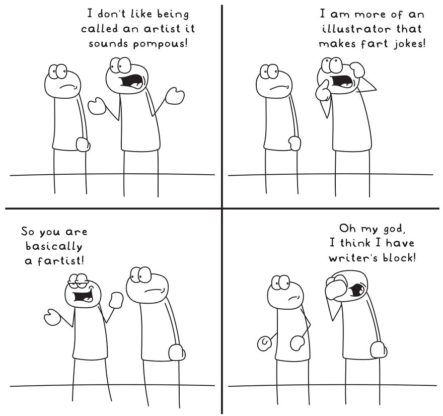 Colorless Comics By Hoppy Doodle That’ll Serve You A Plate Of 'Twists' (New Pics)