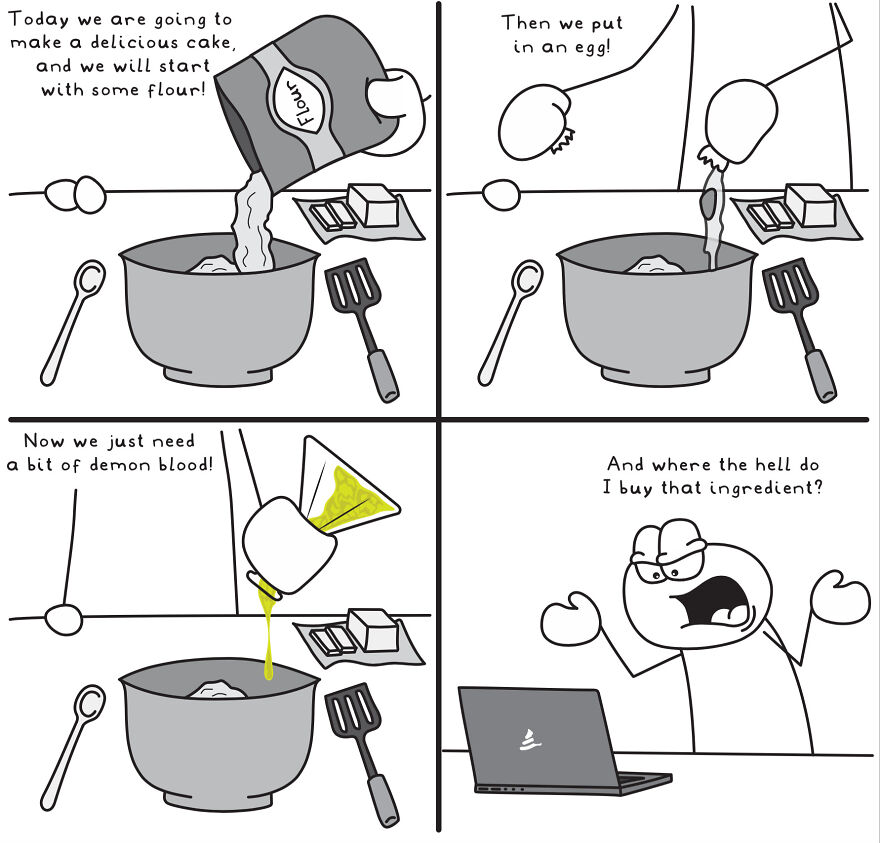 Colorless Comics By Hoppy Doodle That’ll Serve You A Plate Of 'Twists' (New Pics)