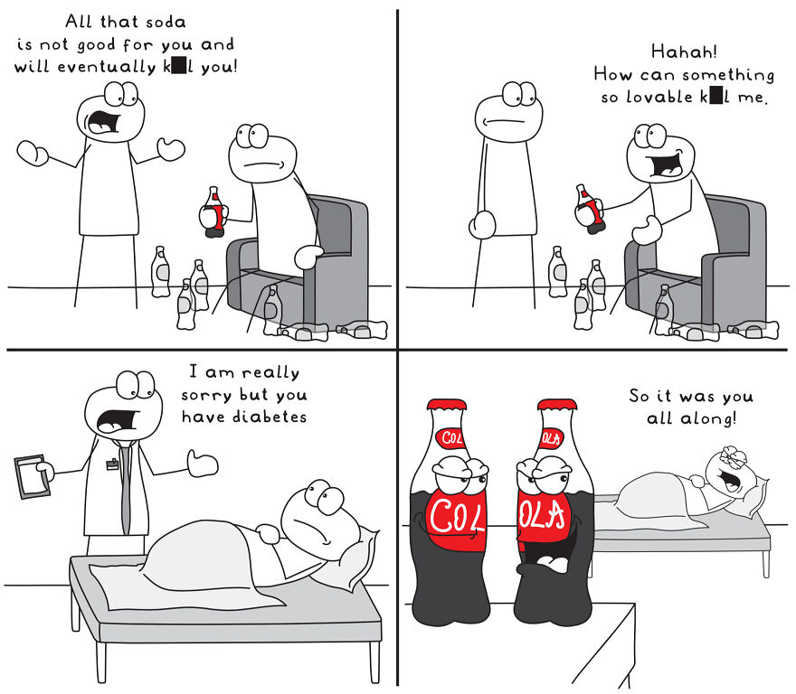 Colorless Comics By Hoppy Doodle That’ll Serve You A Plate Of 'Twists' (New Pics)