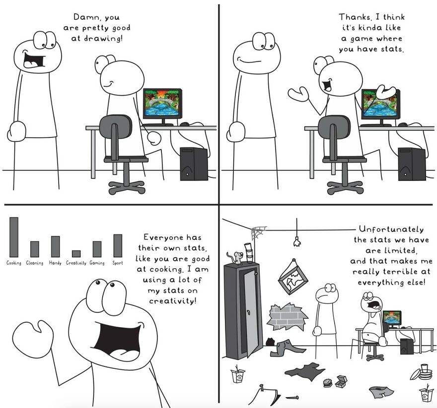 Colorless Comics By Hoppy Doodle That’ll Serve You A Plate Of 'Twists' (New Pics)