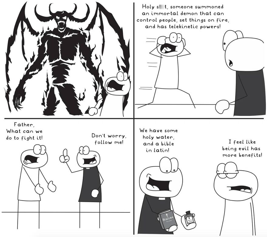 Colorless Comics By Hoppy Doodle That’ll Serve You A Plate Of 'Twists' (New Pics)