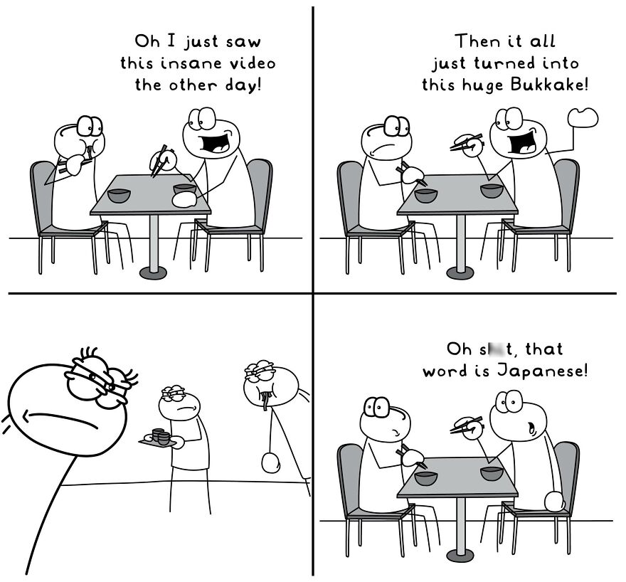 Colorless Comics By Hoppy Doodle That’ll Serve You A Plate Of 'Twists' (New Pics)