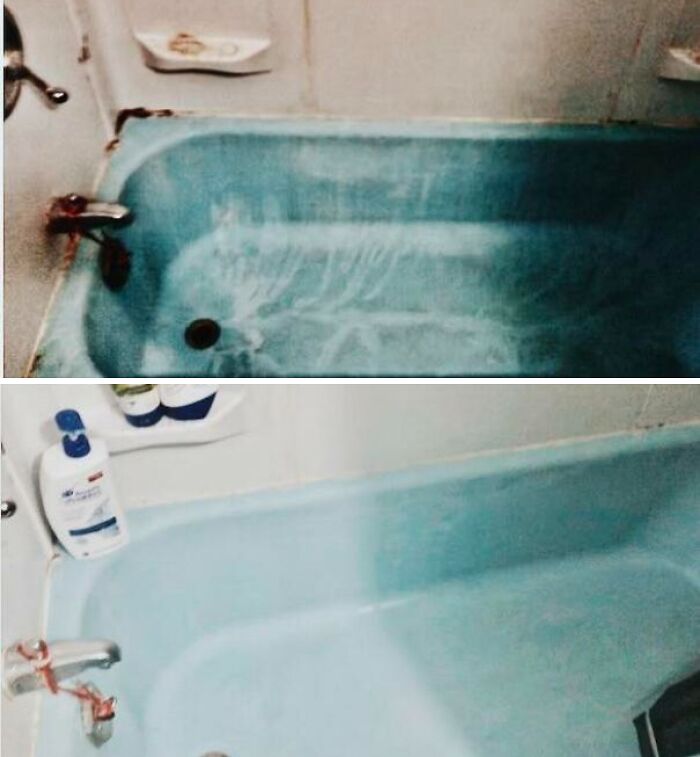 Scrubbed My BF’s Entire Bathroom For Two Hours And It’s Still Not Clean