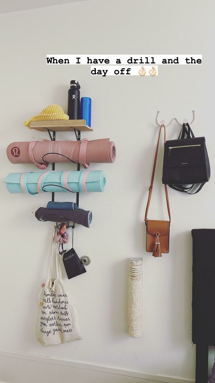 Finally Made A Little Space To Hang My Stuff Up And I Love It 