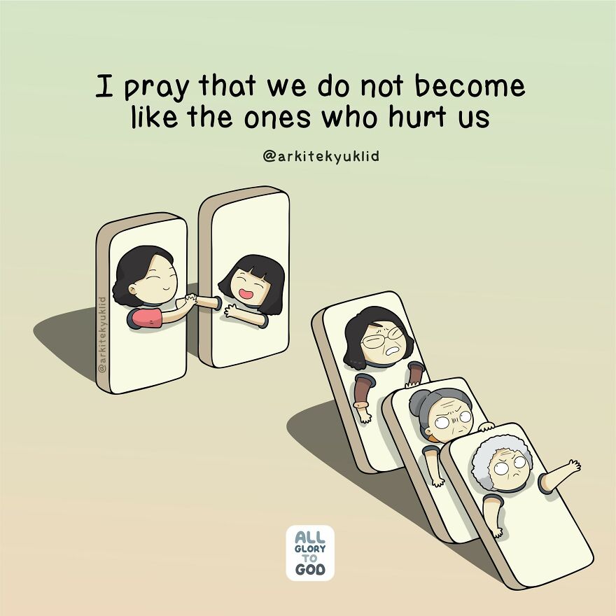 This Instagram Artist’s Faith-Based Wholesome Comics Are Inspiring Self-Reflection Through Humor (New Comics)