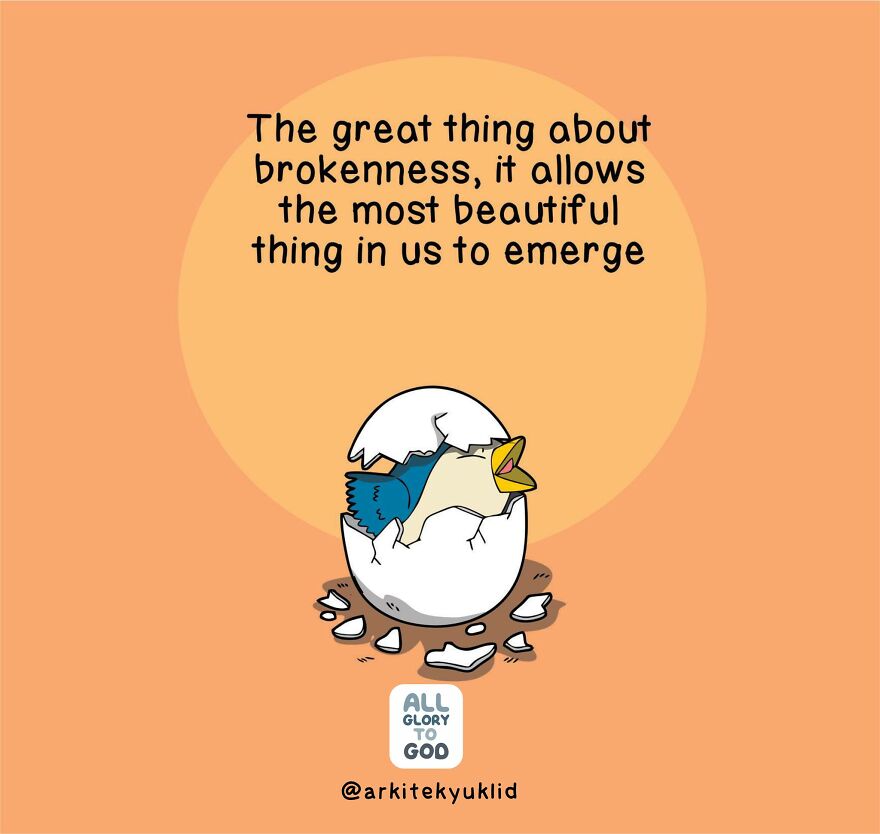 This Instagram Artist’s Faith-Based Wholesome Comics Are Inspiring Self-Reflection Through Humor (New Comics)