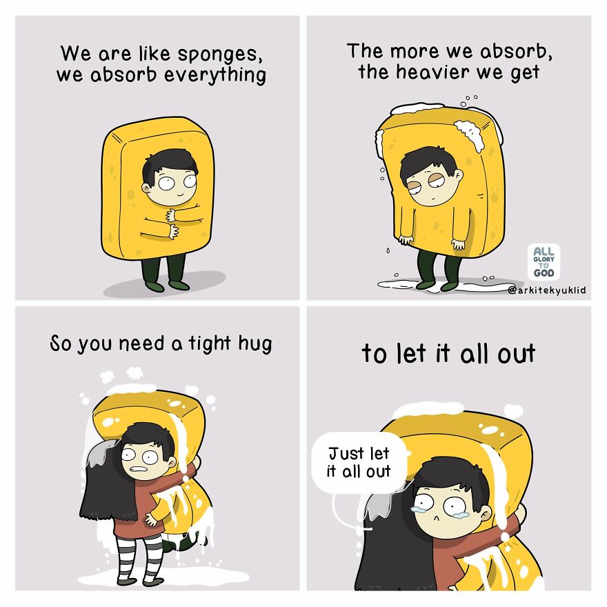 This Instagram Artist’s Faith-Based Wholesome Comics Are Inspiring Self-Reflection Through Humor (New Comics)