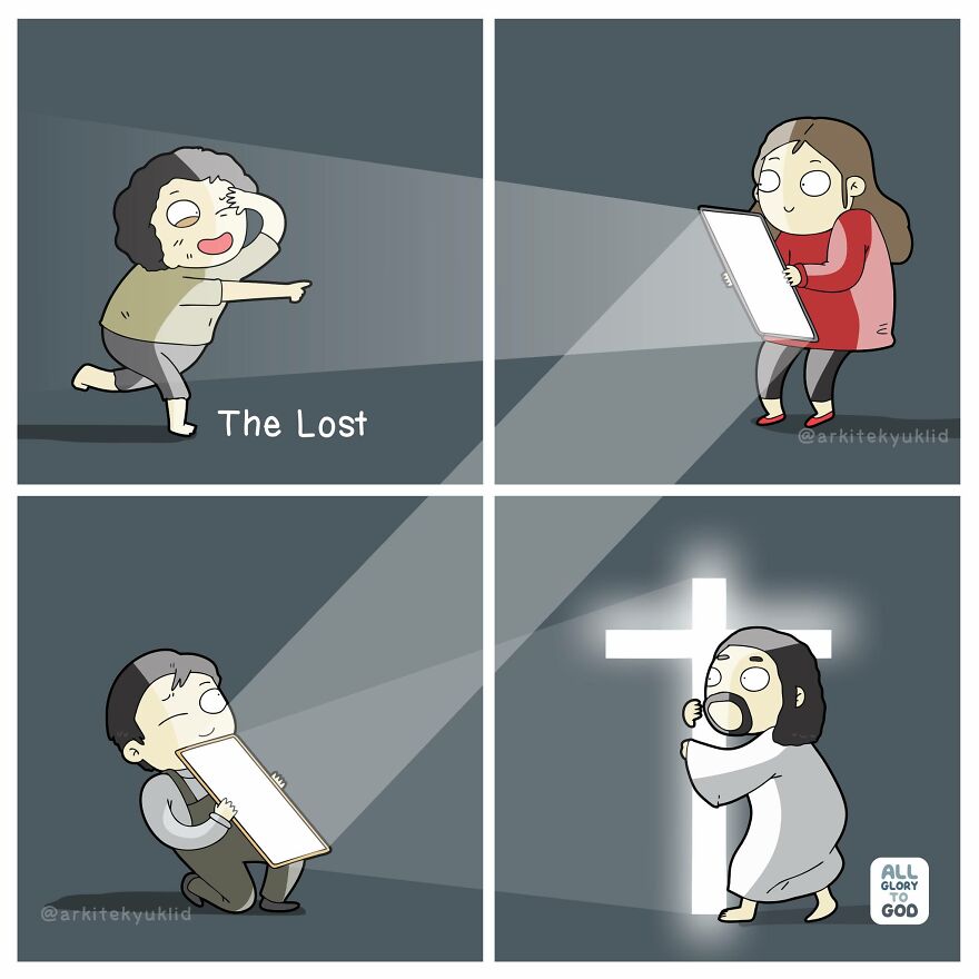 This Instagram Artist’s Faith-Based Wholesome Comics Are Inspiring Self-Reflection Through Humor (New Comics)