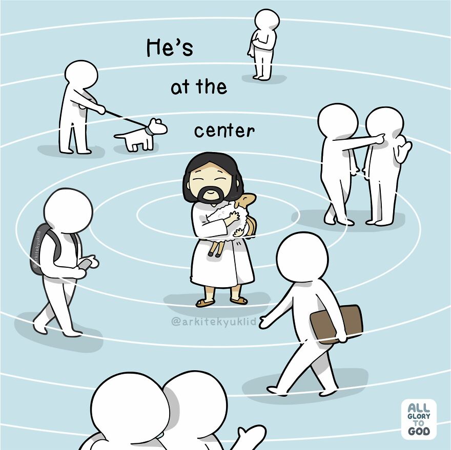 This Instagram Artist’s Faith-Based Wholesome Comics Are Inspiring Self-Reflection Through Humor (New Comics)