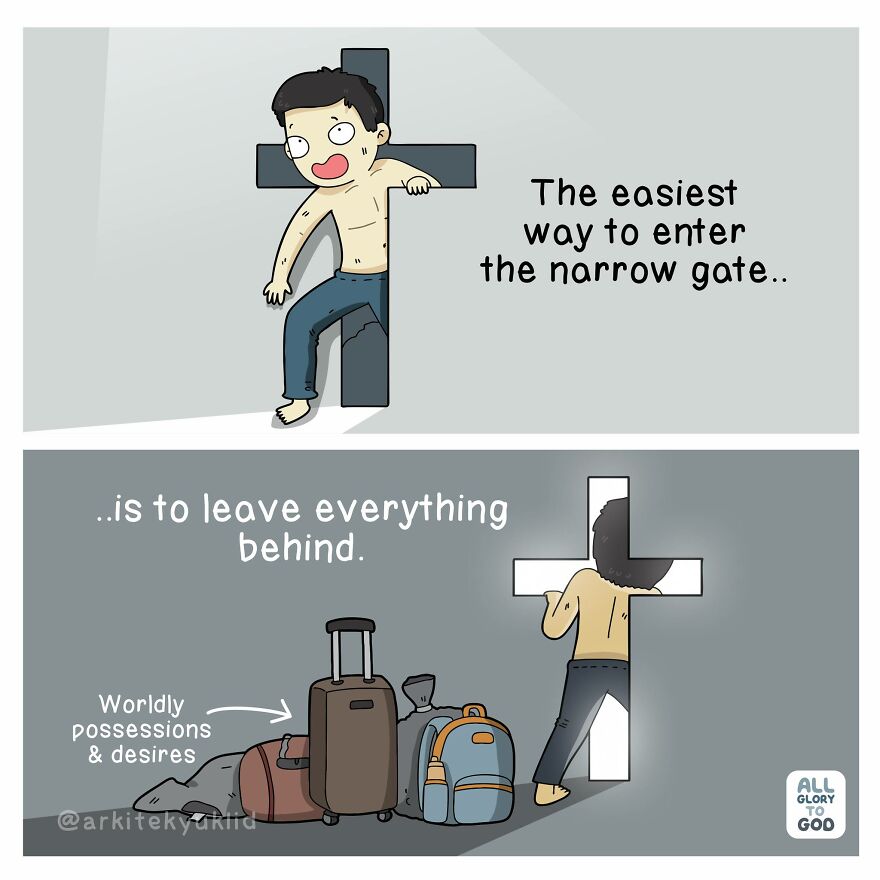 This Instagram Artist’s Faith-Based Wholesome Comics Are Inspiring Self-Reflection Through Humor (New Comics)